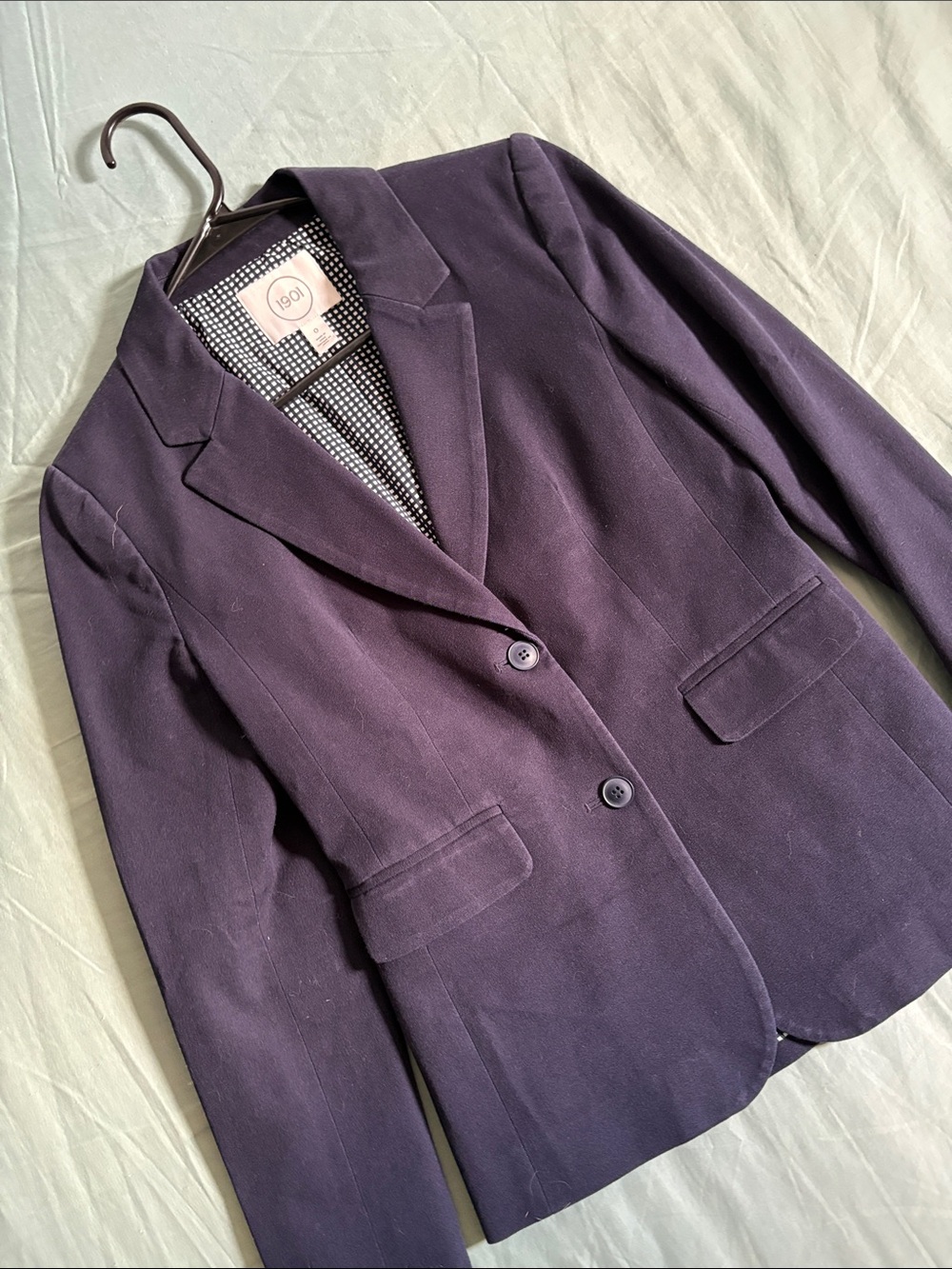 1901 Navy Blue Women's Tailored Blazer